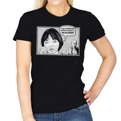 The Watch - Womens T-Shirts RIPT Apparel Small / Black