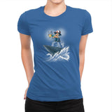 The Water King - Pop Impressionism - Womens Premium T-Shirts RIPT Apparel Small / Royal