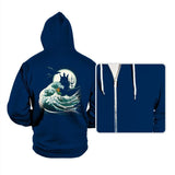 The Wave of Atlantis - Hoodies Hoodies RIPT Apparel