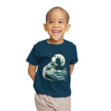 The Wave of Atlantis - Youth T-Shirts RIPT Apparel X-small / Indigo