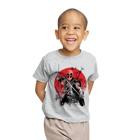 The Way of the Mercenary - Youth T-Shirts RIPT Apparel X-small / Sport grey