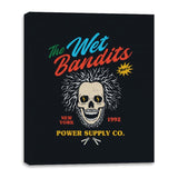 The Wet Bandits - Canvas Wraps Canvas Wraps RIPT Apparel 16x20 / Black