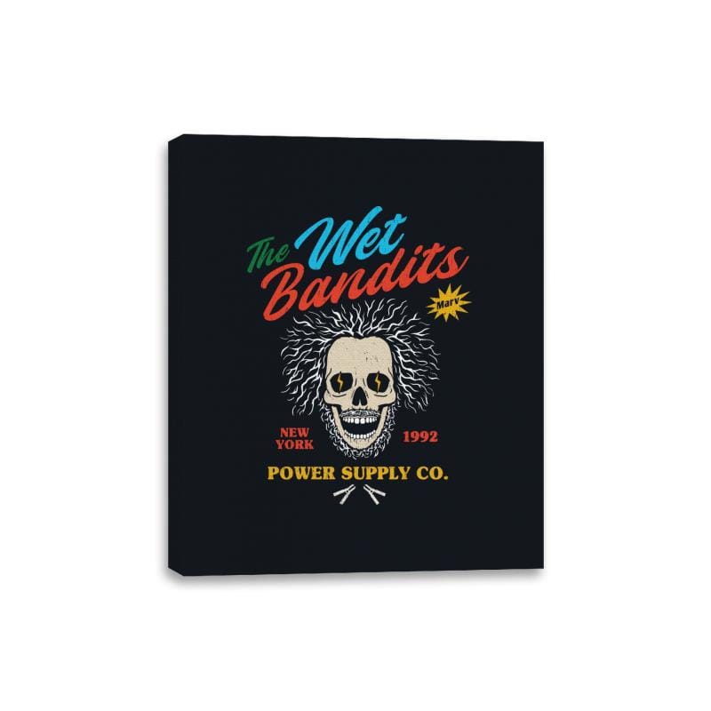 The Wet Bandits - Canvas Wraps Canvas Wraps RIPT Apparel 8x10 / Black
