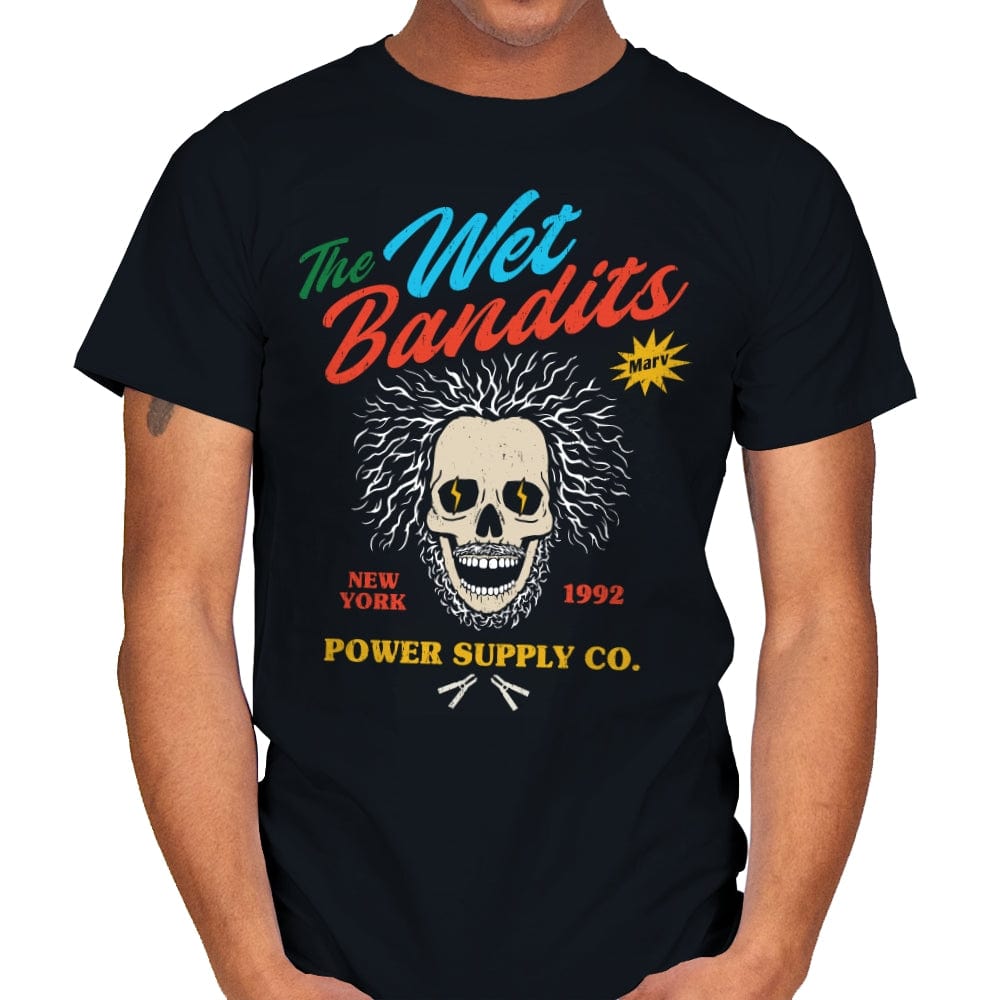 The Wet Bandits - Mens T-Shirts RIPT Apparel Small / Black