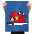 The Wet Nuts - Prints Posters RIPT Apparel 18x24 / Royal