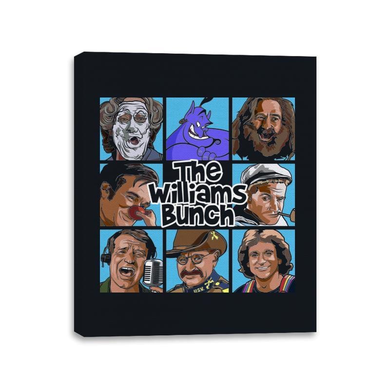 The Williams Bunch - Canvas Wraps Canvas Wraps RIPT Apparel 11x14 / Black