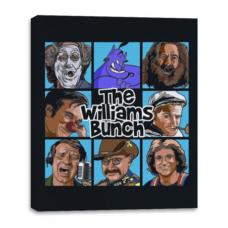 The Williams Bunch - Canvas Wraps Canvas Wraps RIPT Apparel 16x20 / Black