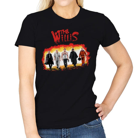 The Willis - Womens T-Shirts RIPT Apparel Small / Black