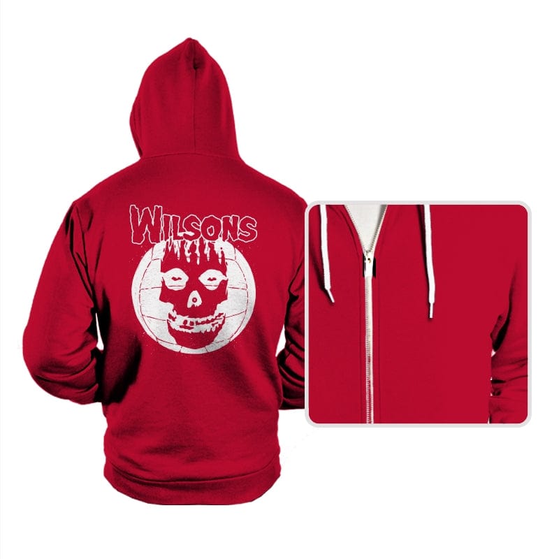 The Wilsons - Hoodies Hoodies RIPT Apparel Small / Red