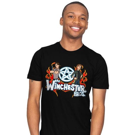 The Winchester Bros - Mens T-Shirts RIPT Apparel Small / Black