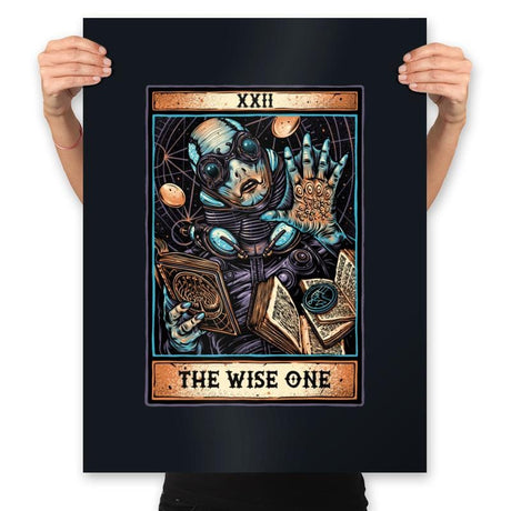 The Wise One - Prints Posters RIPT Apparel 18x24 / Black