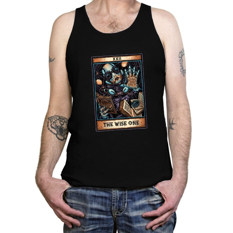 The Wise One - Tanktop Tanktop RIPT Apparel X-Small / Black
