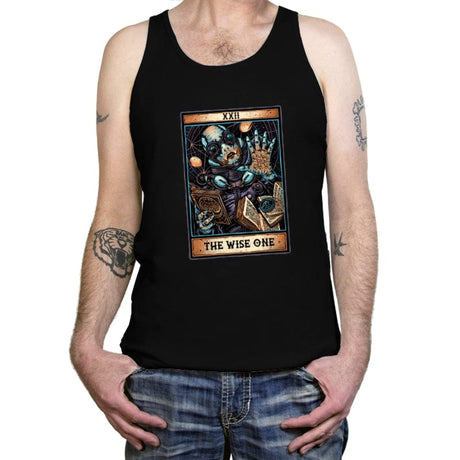 The Wise One - Tanktop Tanktop RIPT Apparel X-Small / Black
