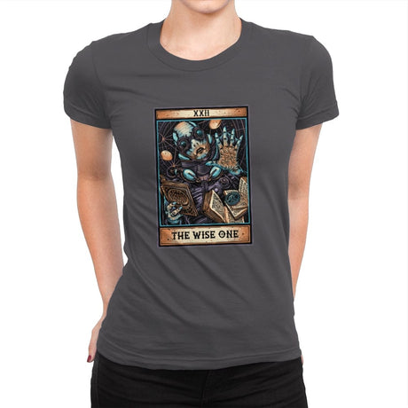 The Wise One - Womens Premium T-Shirts RIPT Apparel Small / Heavy Metal