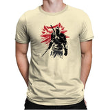 The Witcher Sumi-E - Sumi Ink Wars - Mens Premium T-Shirts RIPT Apparel Small / Natural