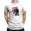 The Witcher Sumi-E - Sumi Ink Wars - Mens Premium T-Shirts RIPT Apparel Small / White