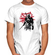 The Witcher Sumi-E - Sumi Ink Wars - Mens T-Shirts RIPT Apparel Small / White