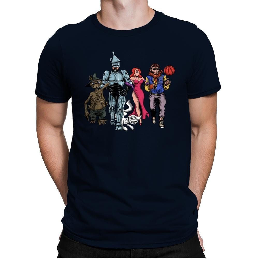 The Wizard of 80s - Mens Premium T-Shirts RIPT Apparel Small / Midnight Navy