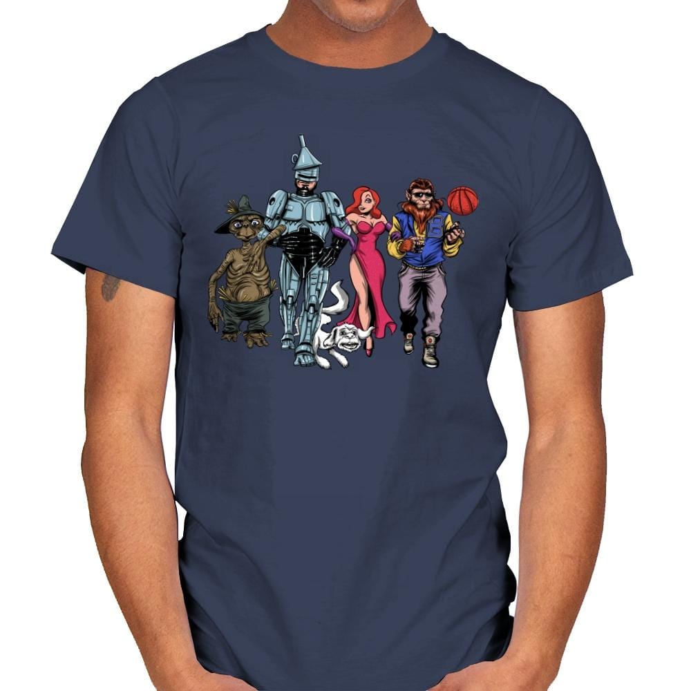 The Wizard of 80s - Mens T-Shirts RIPT Apparel Small / Navy