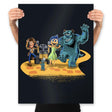 The Wizard of Pix - Prints Posters RIPT Apparel 18x24 / Black
