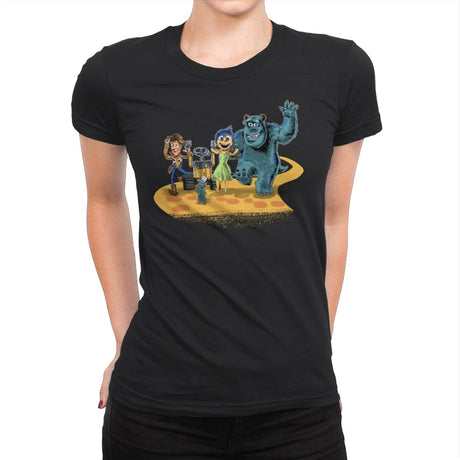 The Wizard of Pix - Womens Premium T-Shirts RIPT Apparel Small / Black