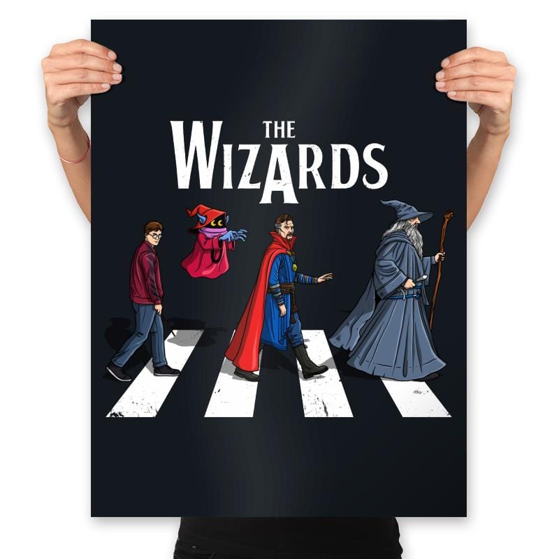 The Wizards - Prints Posters RIPT Apparel 18x24 / Black