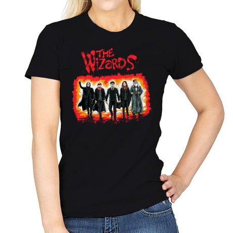The Wizards - Womens T-Shirts RIPT Apparel Small / Black