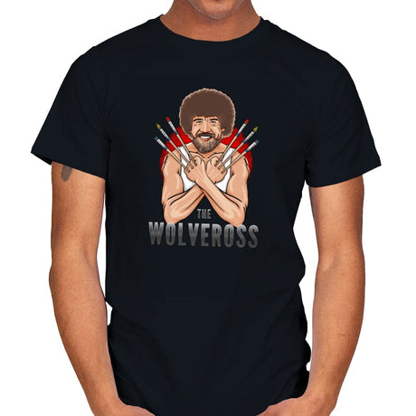 The Wolveross - Mens T-Shirts RIPT Apparel Small / Black