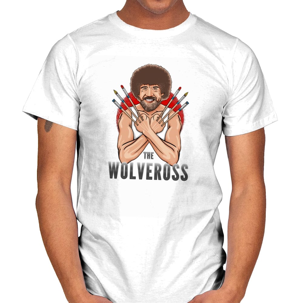 The Wolveross - Mens T-Shirts RIPT Apparel Small / White
