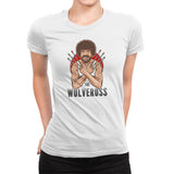 The Wolveross - Womens Premium T-Shirts RIPT Apparel Small / White