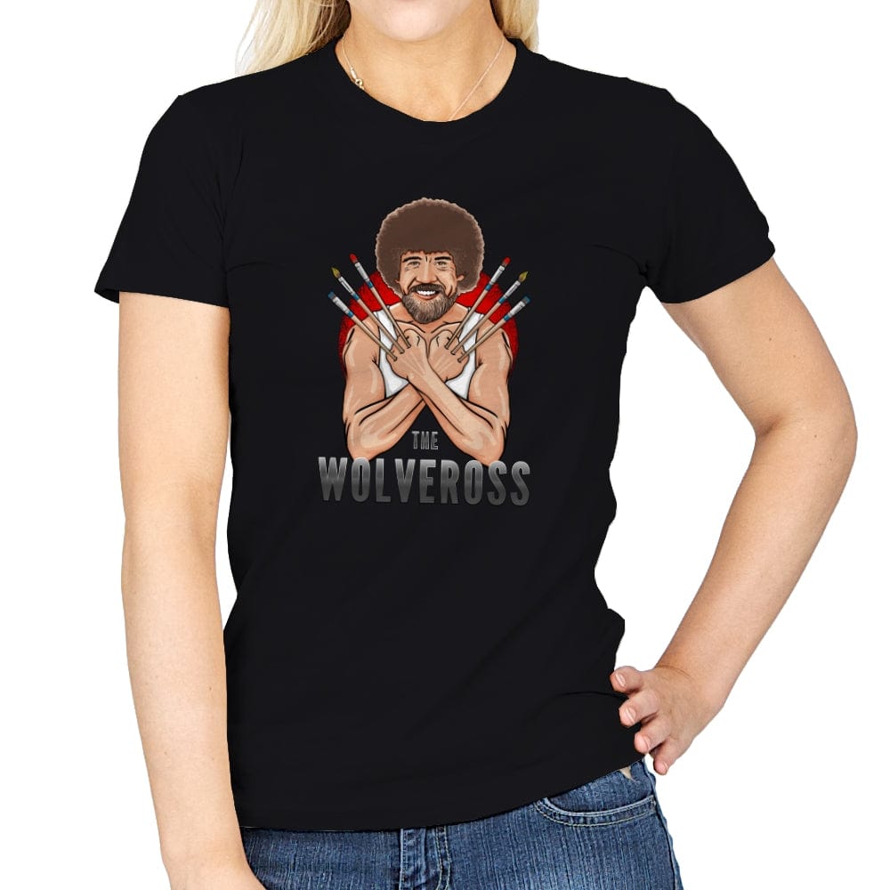 The Wolveross - Womens T-Shirts RIPT Apparel Small / Black