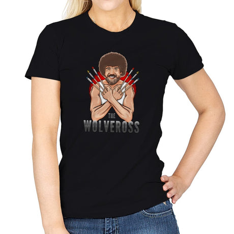 The Wolveross - Womens T-Shirts RIPT Apparel Small / Black