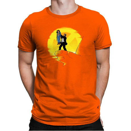 The Wolvie King Exclusive - Mens Premium T-Shirts RIPT Apparel Small / Classic Orange