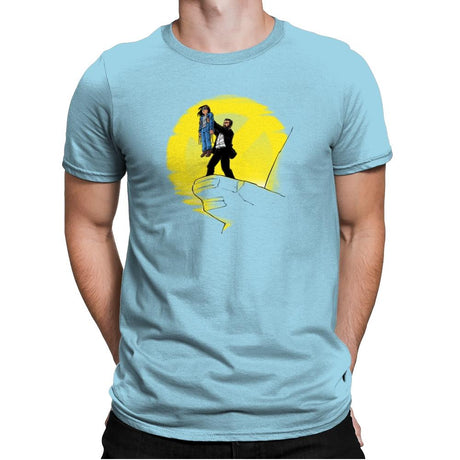 The Wolvie King Exclusive - Mens Premium T-Shirts RIPT Apparel Small / Light Blue