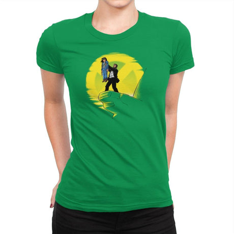 The Wolvie King Exclusive - Womens Premium T-Shirts RIPT Apparel Small / Kelly Green