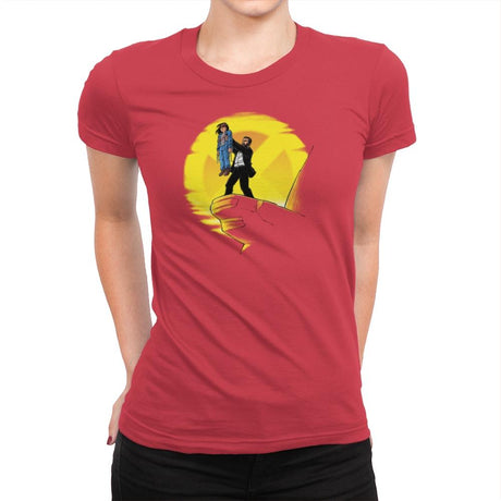 The Wolvie King Exclusive - Womens Premium T-Shirts RIPT Apparel Small / Red