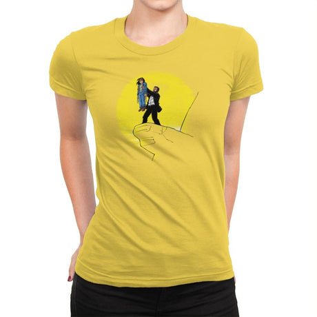 The Wolvie King Exclusive - Womens Premium T-Shirts RIPT Apparel Small / Vibrant Yellow