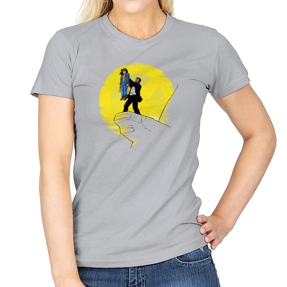 The Wolvie King Exclusive - Womens T-Shirts RIPT Apparel Small / Sport Grey