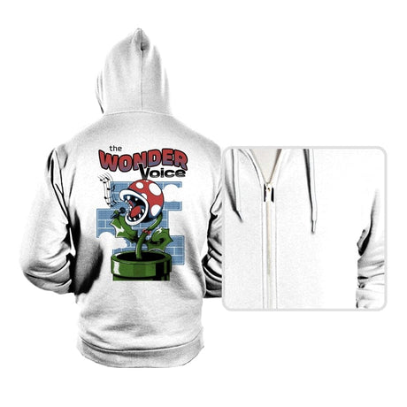 The Wonder Voice Carnivorous Flower - Hoodies Hoodies RIPT Apparel Small / White