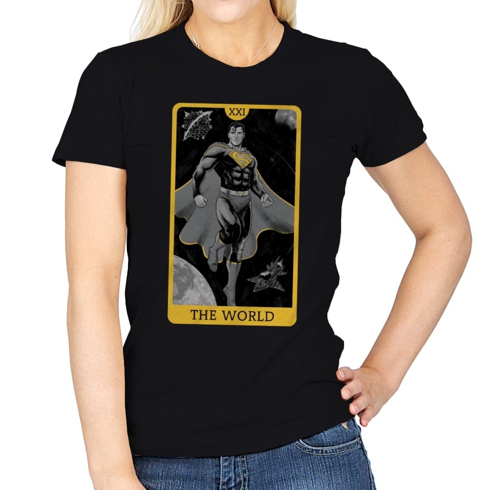 The World DC - Womens T-Shirts RIPT Apparel Small / Black