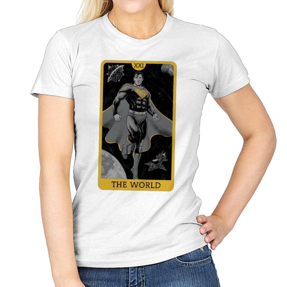 The World DC - Womens T-Shirts RIPT Apparel Small / White