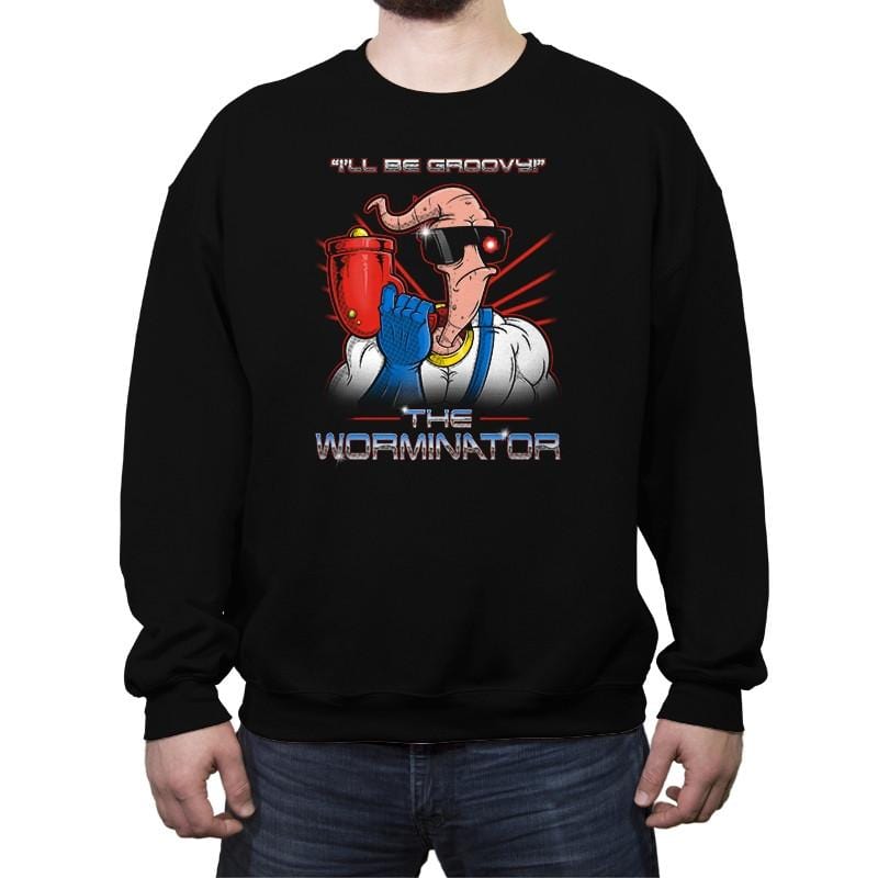 The Worminator - Crew Neck Sweatshirt Crew Neck Sweatshirt RIPT Apparel