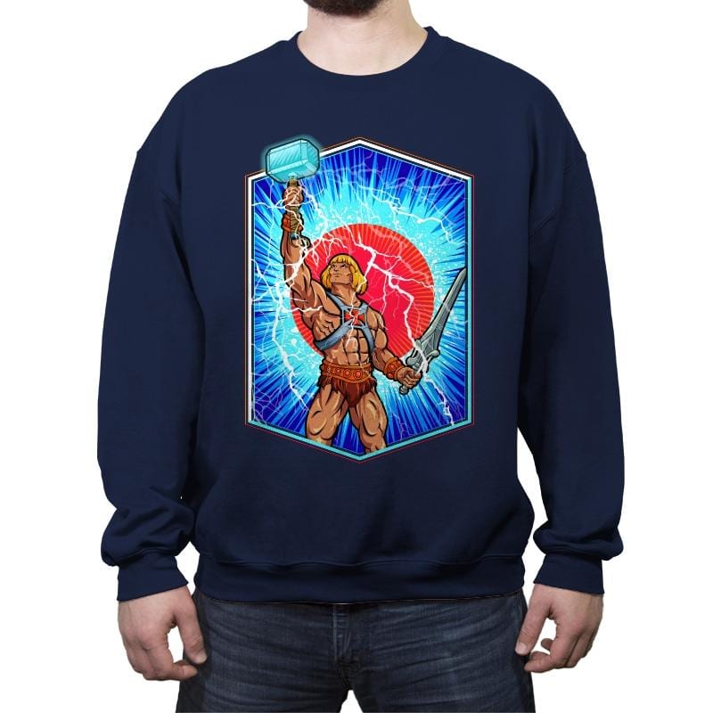 The Worthy - Crew Neck Sweatshirt Crew Neck Sweatshirt RIPT Apparel Small / Navy