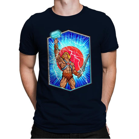 The Worthy - Mens Premium T-Shirts RIPT Apparel Small / Midnight Navy