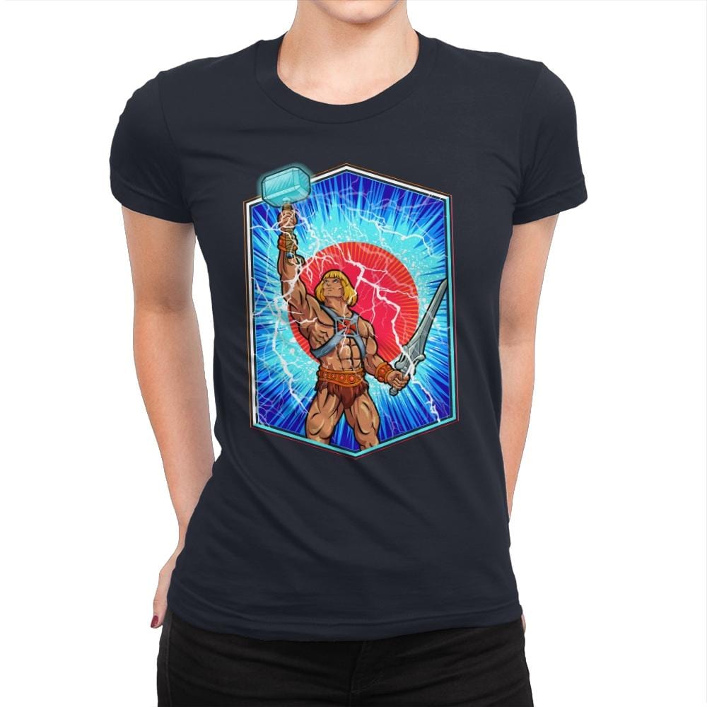 The Worthy - Womens Premium T-Shirts RIPT Apparel Small / Midnight Navy