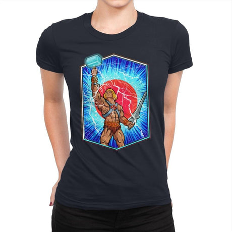 The Worthy - Womens Premium T-Shirts RIPT Apparel Small / Midnight Navy