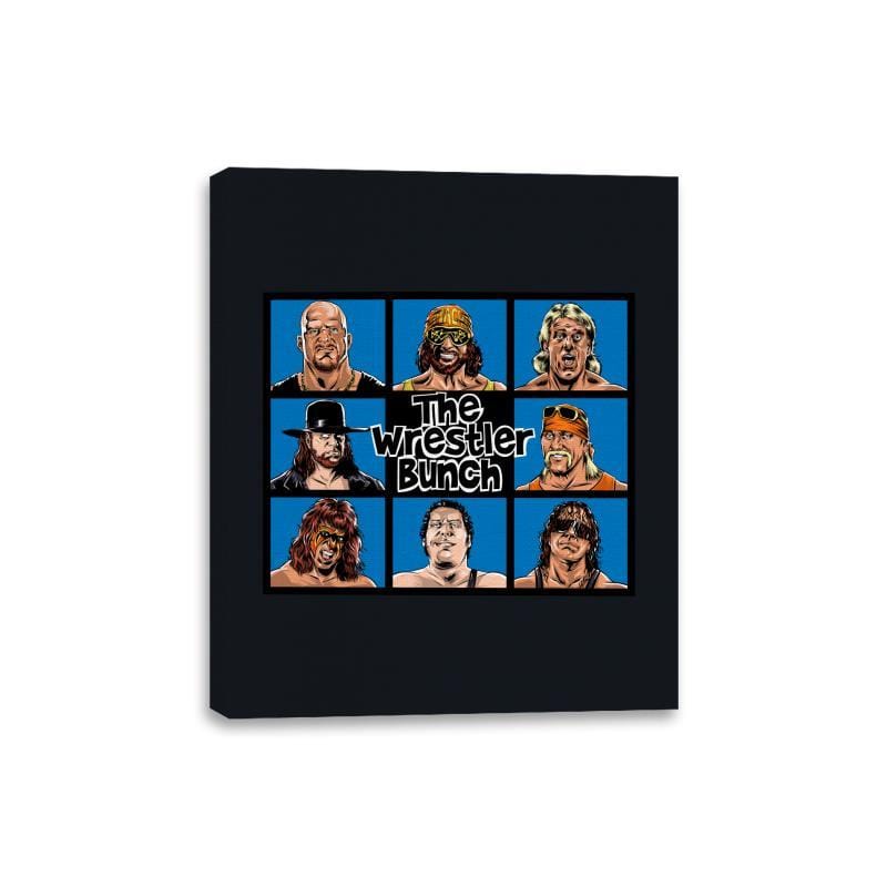 The Wrestler Bunch - Canvas Wraps Canvas Wraps RIPT Apparel 8x10 / Black