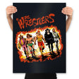 The Wrestlers - Best Seller - Prints Posters RIPT Apparel 18x24 / Black