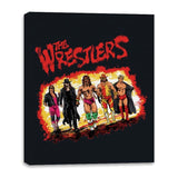 The Wrestlers Remix - Canvas Wraps Canvas Wraps RIPT Apparel 16x20 / Black