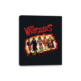 The Wrestlers Remix - Canvas Wraps Canvas Wraps RIPT Apparel 8x10 / Black